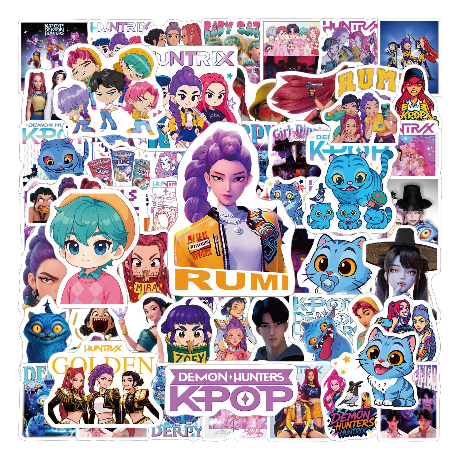 Laptop Accessories Diy - New 55PCS/100PCS/110PCS New Movie Stickers DIY