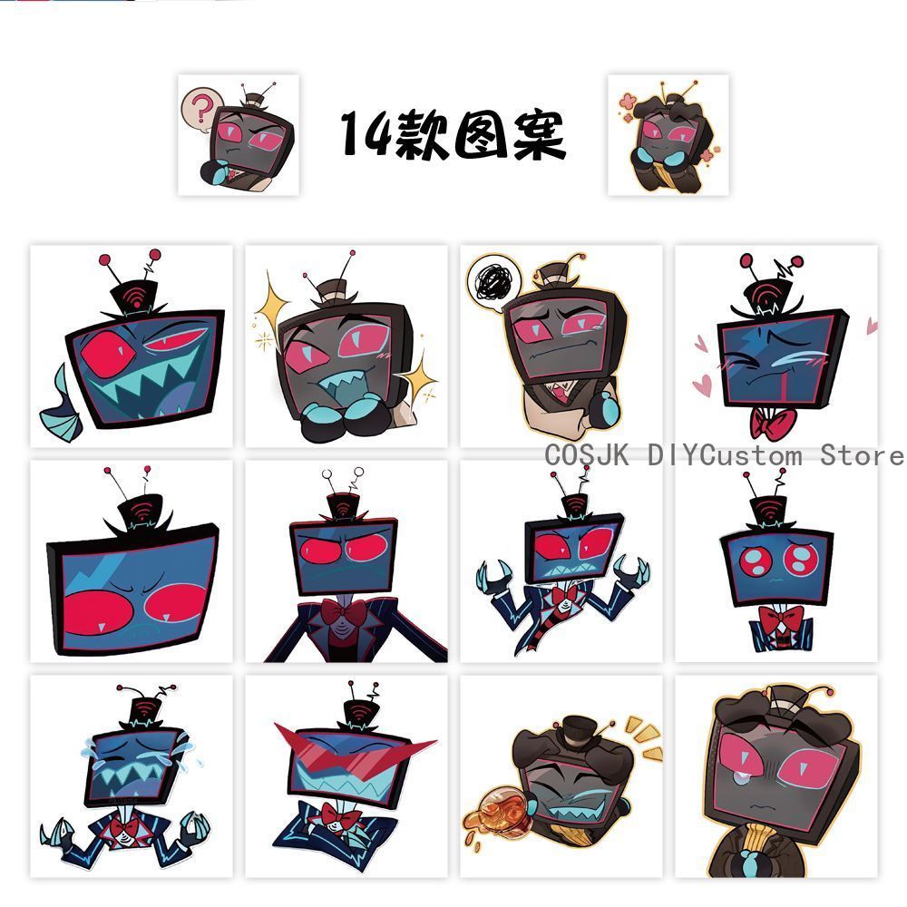 Laptop Accessories Diy - 500Pc/Roll Anime Vox Q Version Stickers