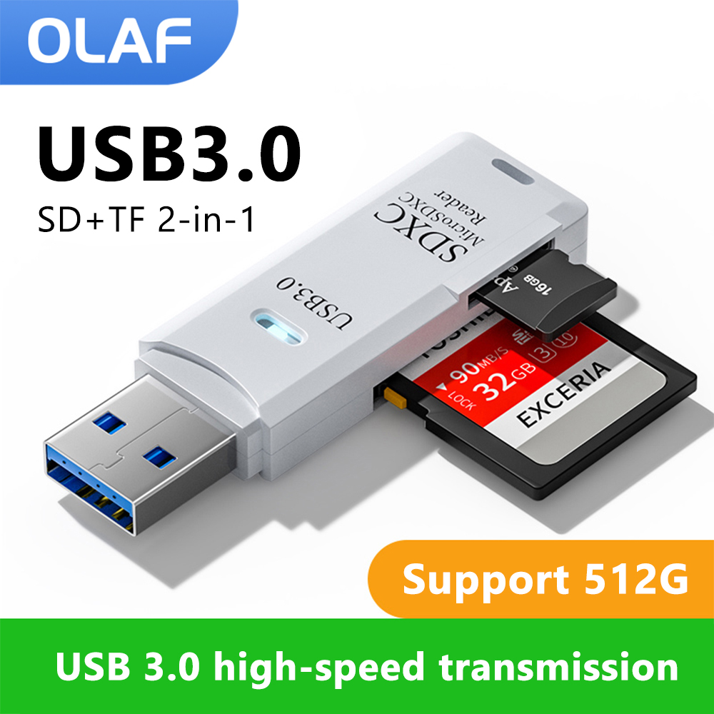 Laptop Accessories For Programmers - 2 in 1 USB 3.0/2.0 Micro