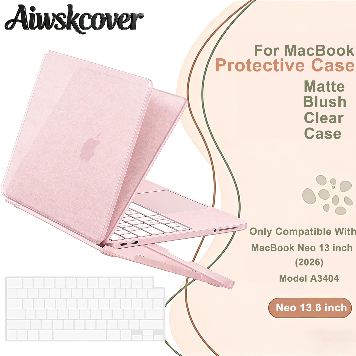 Laptop Accessories Pink - Compatible With MacBook Neo 13 inch