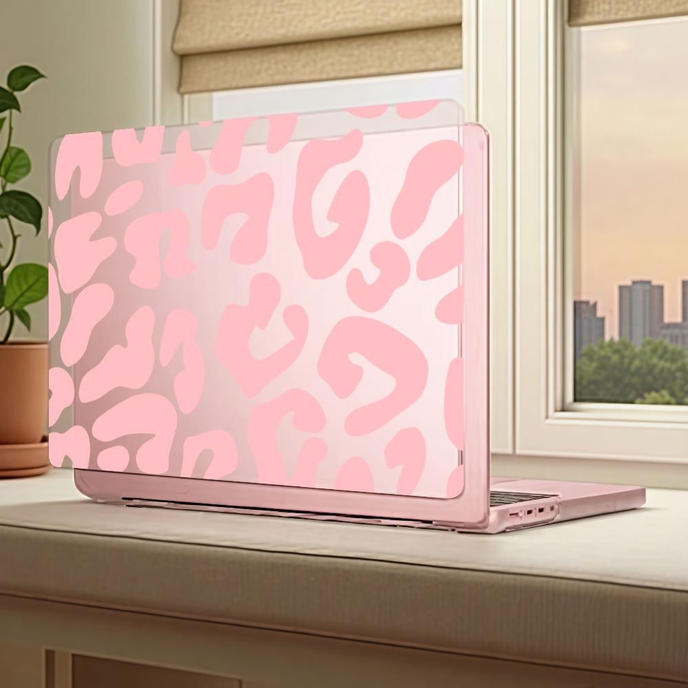 Pink Leopard Print Laptop Case - Laptop Accessories Pink 리뷰 및 가격