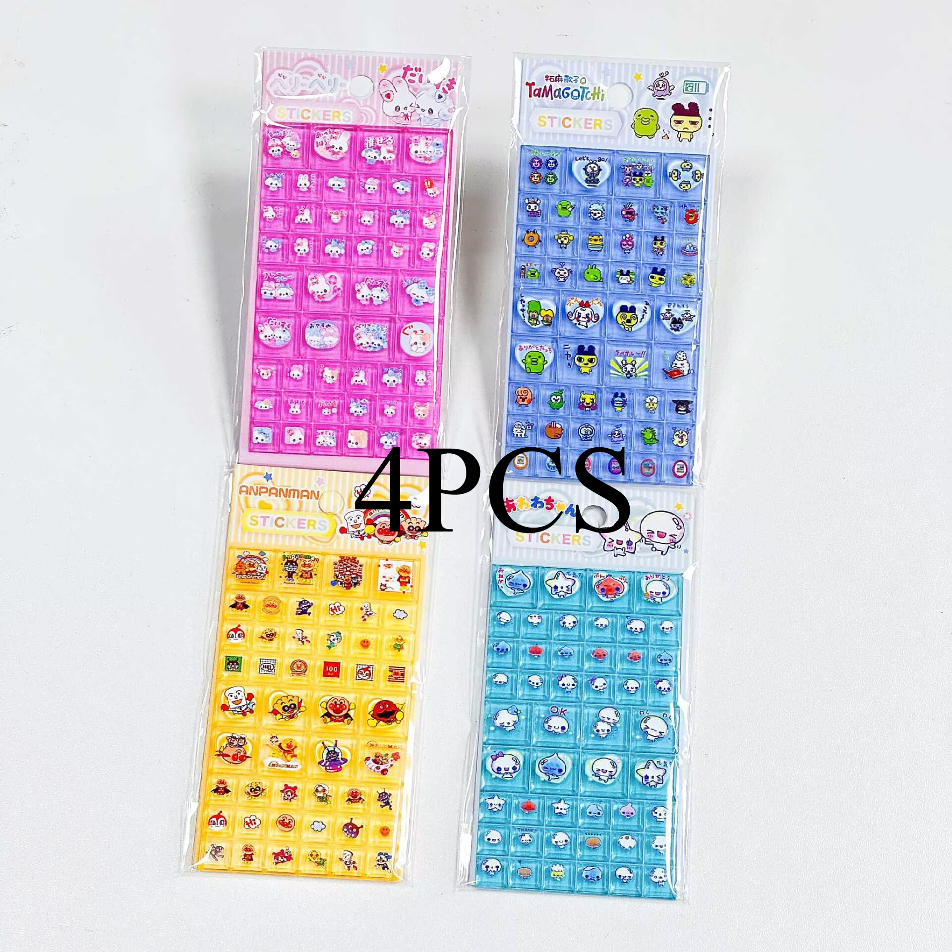2/4p Solid Square Sticker Diy  - Laptop Accessories Diy 리뷰 및 가격