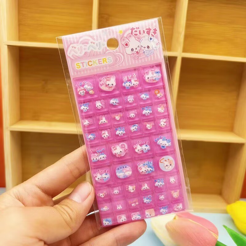 2/4p Solid Square Sticker Diy  - Laptop Accessories Diy 리뷰 및 가격