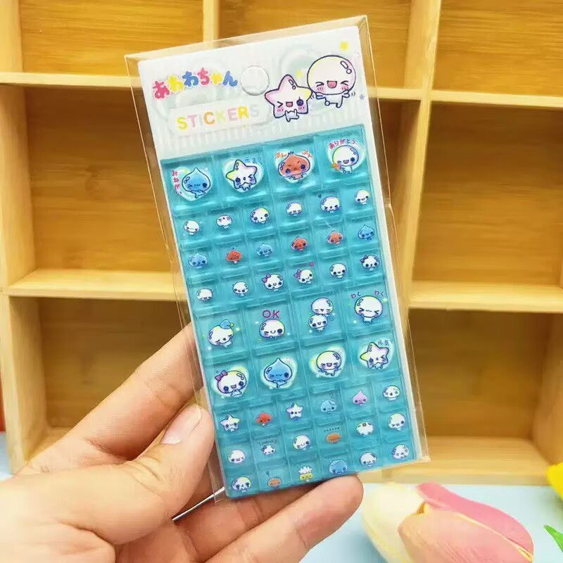 2/4p Solid Square Sticker Diy  - Laptop Accessories Diy 리뷰 및 가격