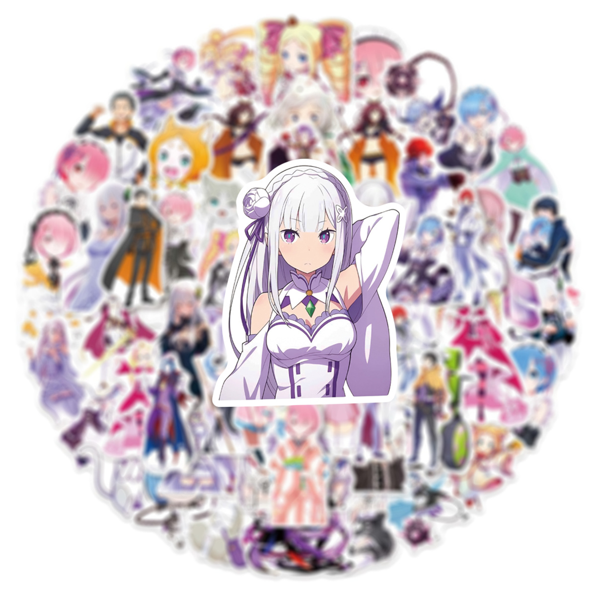 50Pcs Re Zero Starting Life in - Laptop Accessories Ram 리뷰 및 가격