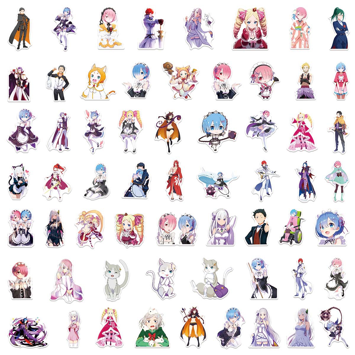 50Pcs Re Zero Starting Life in - Laptop Accessories Ram 리뷰 및 가격