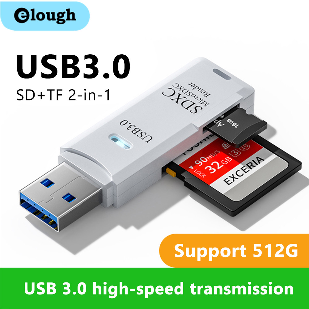 2 in 1 USB 3.0 Card Reader Mic - Laptop Accessories For Programmers 리뷰 및 가격