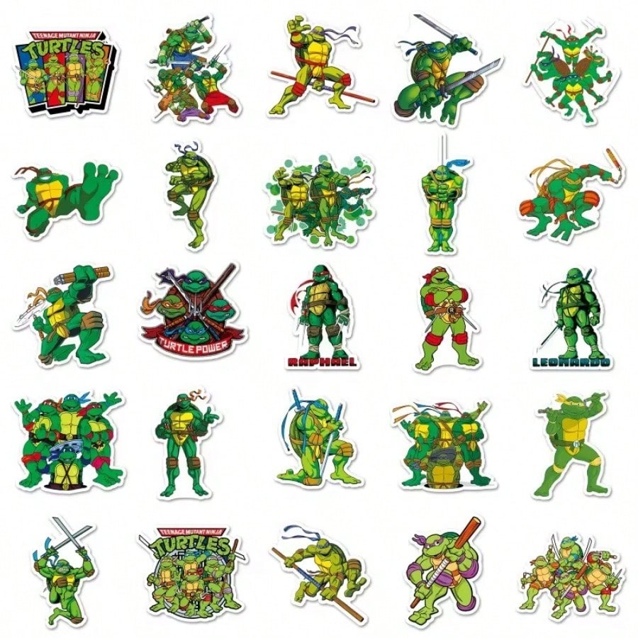 Anime Character Stickers 50pcs - Laptop Accessories Toys 리뷰 및 가격