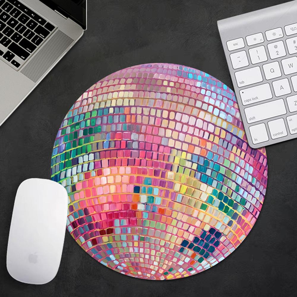 Rubber Round Pink Disco Ball M - Laptop Accessories Pink 리뷰 및 가격
