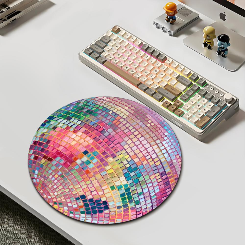 Rubber Round Pink Disco Ball M - Laptop Accessories Pink 리뷰 및 가격