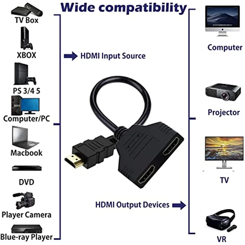 1080P 1 In 2 Out HDMI-compatib - Xbox Laptop Accessories 리뷰 및 가격