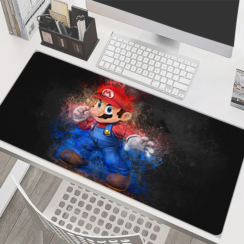 90x40cm Mouse Pad M-Mario Anim - Laptop Accessories For Programmers 리뷰 및 가격