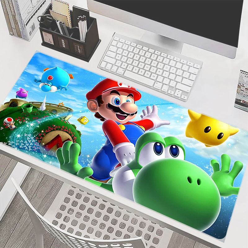 90x40cm Mouse Pad M-Mario Anim - Laptop Accessories For Programmers 리뷰 및 가격