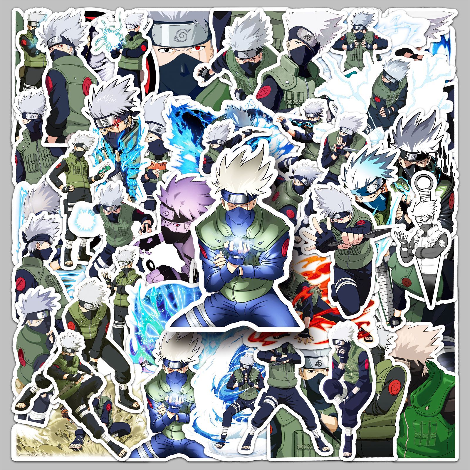 50pcs Anime Naruto Hatake Kaka - Laptop Accessories Diy 리뷰 및 가격