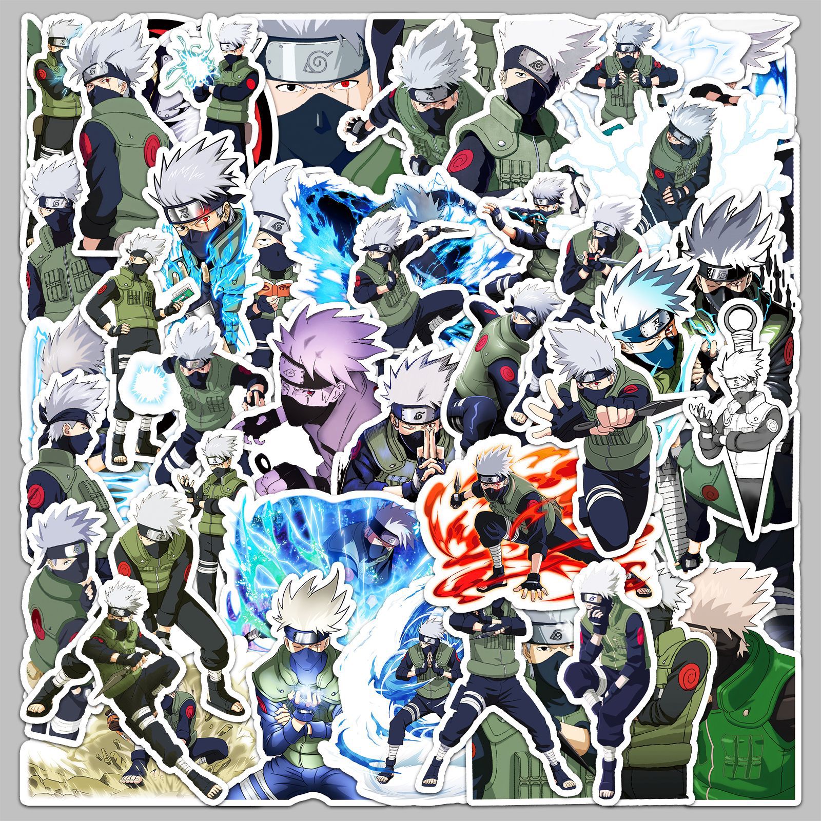 50pcs Anime Naruto Hatake Kaka - Laptop Accessories Diy 리뷰 및 가격