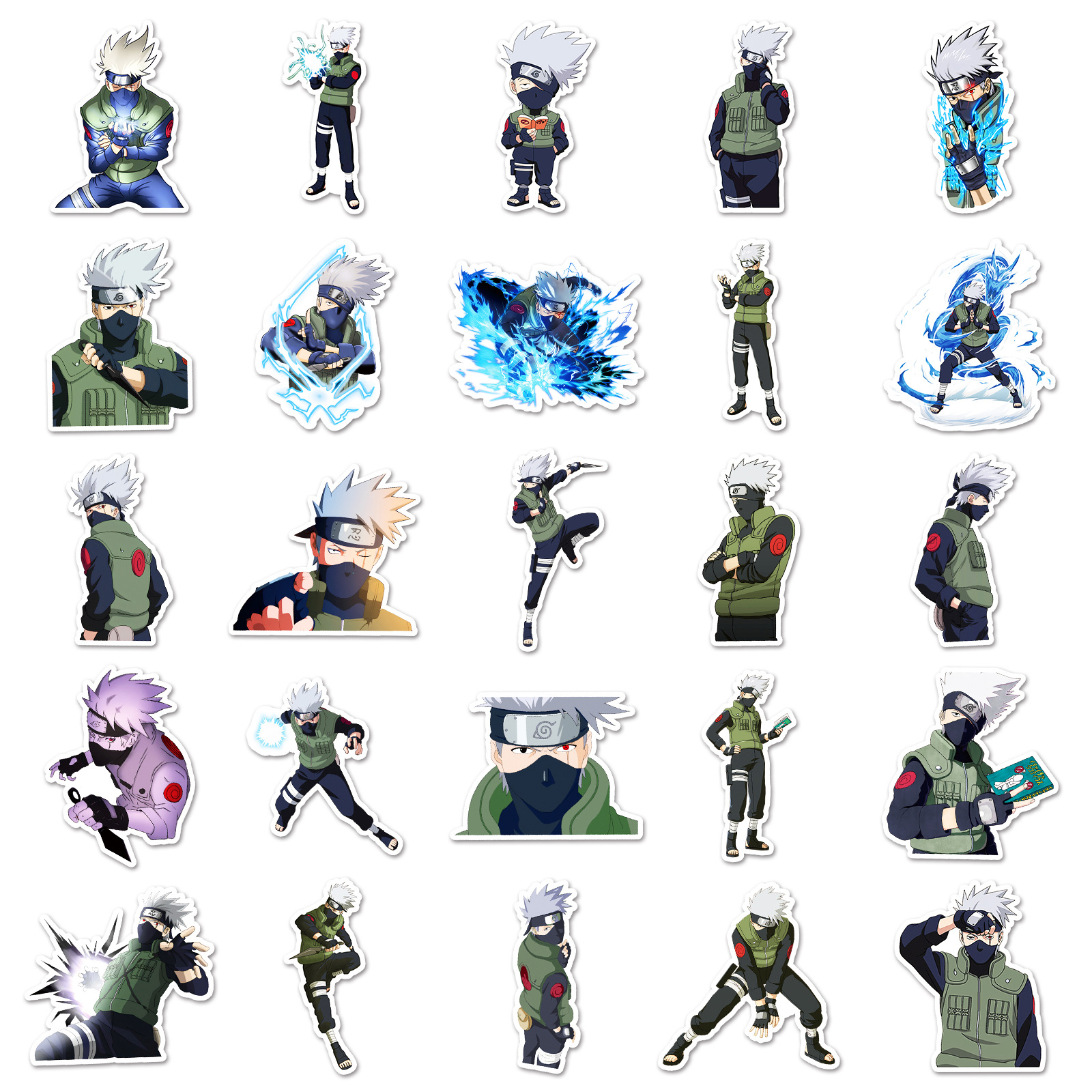50pcs Anime Naruto Hatake Kaka - Laptop Accessories Diy 리뷰 및 가격