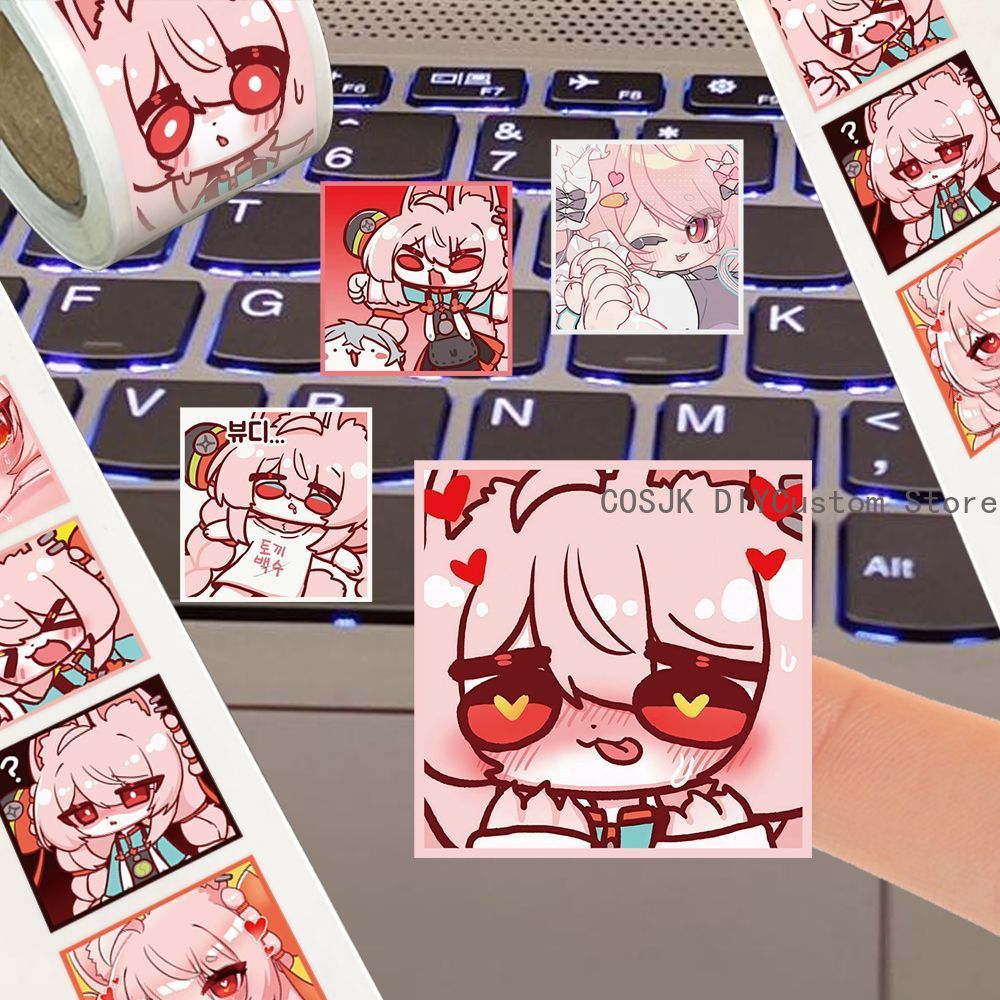 500Pc/Roll Anime Zenless Zone  - Laptop Accessories Diy 리뷰 및 가격