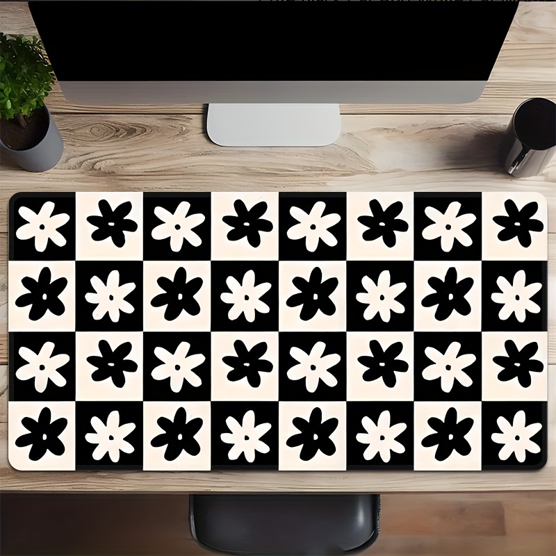 Black Petal Checkered Mouse Pa - Laptop Accessories Officeworks 리뷰 및 가격