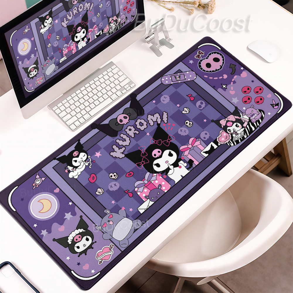 Pink Purple Cartoon Kuromi Xxl - Laptop Accessories Pink 리뷰 및 가격