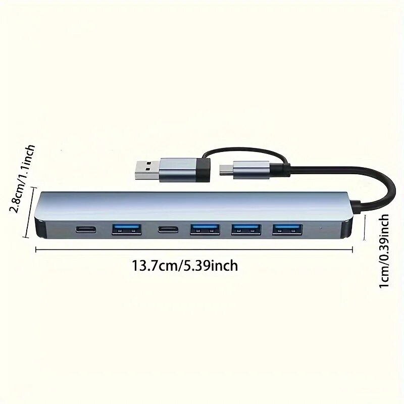 7 Port USB A Type C Hub Concen - Laptop Accessories For Programmers 리뷰 및 가격