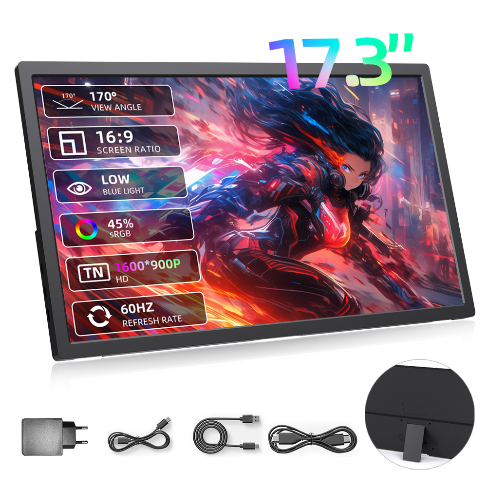 17.3 Inch Portable Monitor Gam - Xbox Laptop Accessories 리뷰 및 가격