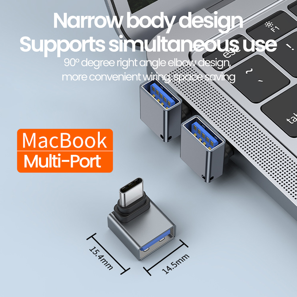 Type C to USB3.0 Adapter Right - Laptop Accessories For Programmers 리뷰 및 가격