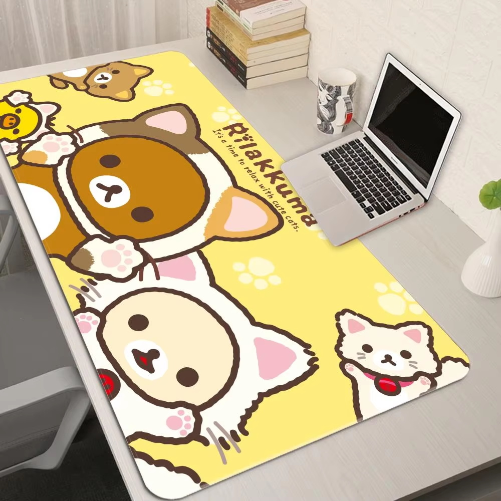 XXL Cartoon Pink Mouse Pad Ani - Laptop Accessories Pink 리뷰 및 가격