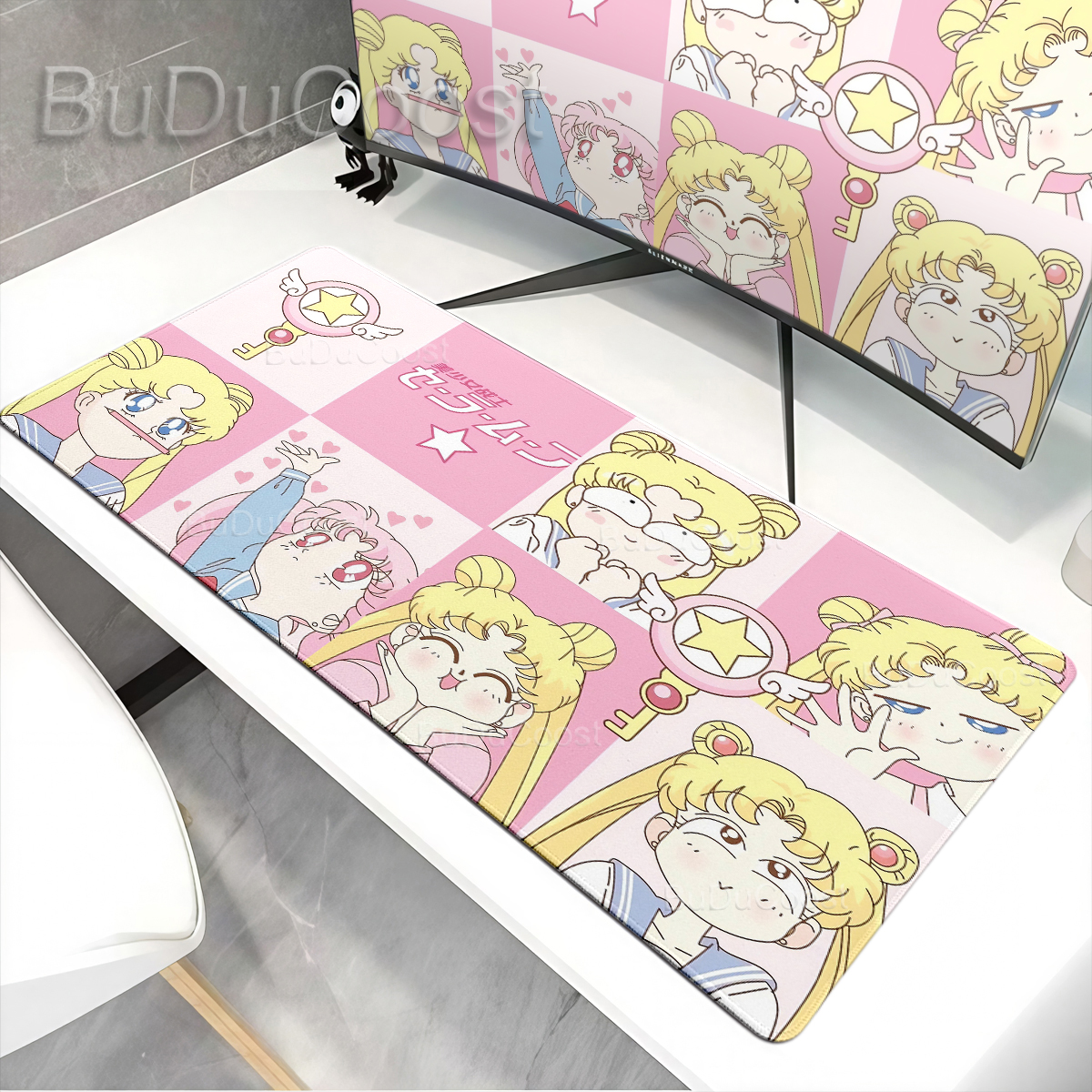 XXL Sailor Moon Cute Pink Anim - Laptop Accessories Pink 리뷰 및 가격