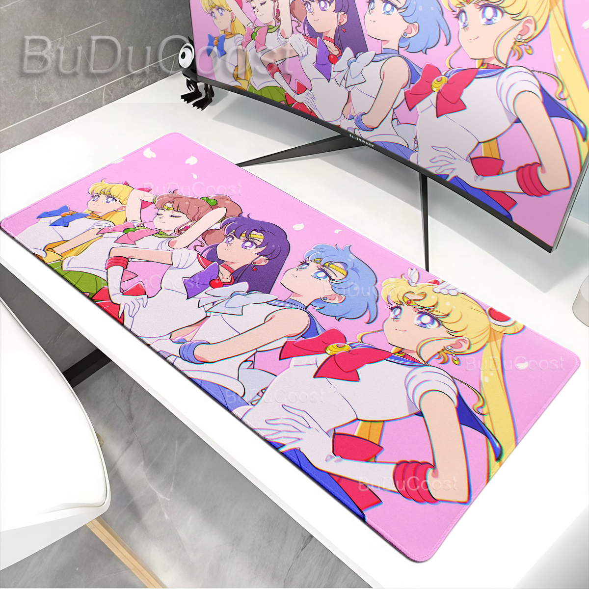 XXL Sailor Moon Cute Pink Anim - Laptop Accessories Pink 리뷰 및 가격
