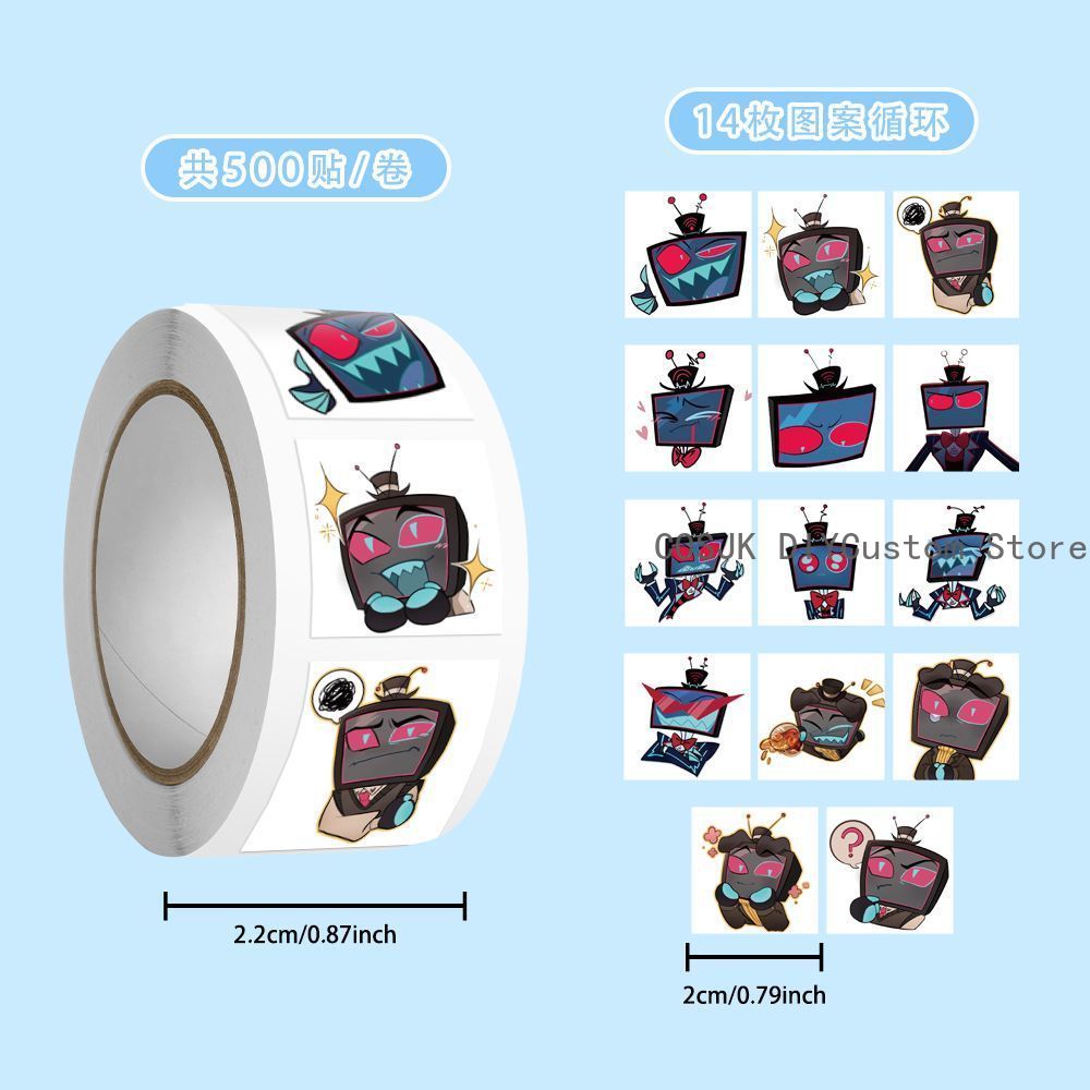 500Pc/Roll Anime Vox Q Version - Laptop Accessories Diy 리뷰 및 가격