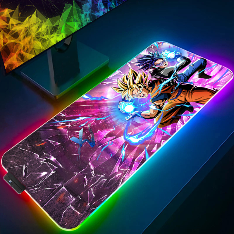 LED Mouse pad Dragon Ball Comp - Laptop Accessories Toys 리뷰 및 가격