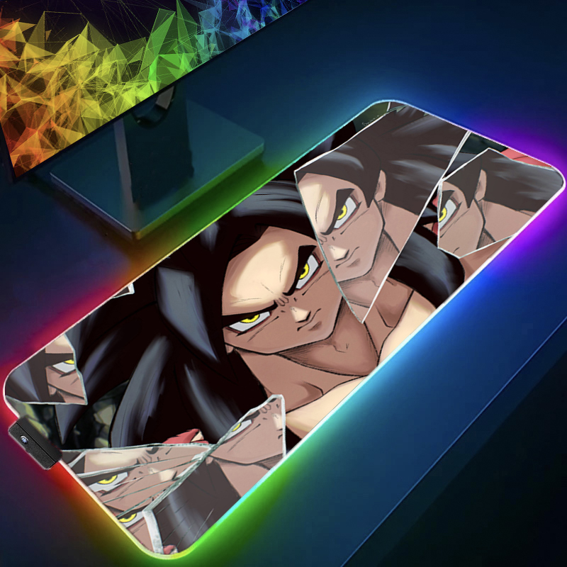 LED Mouse pad Dragon Ball Comp - Laptop Accessories Toys 리뷰 및 가격