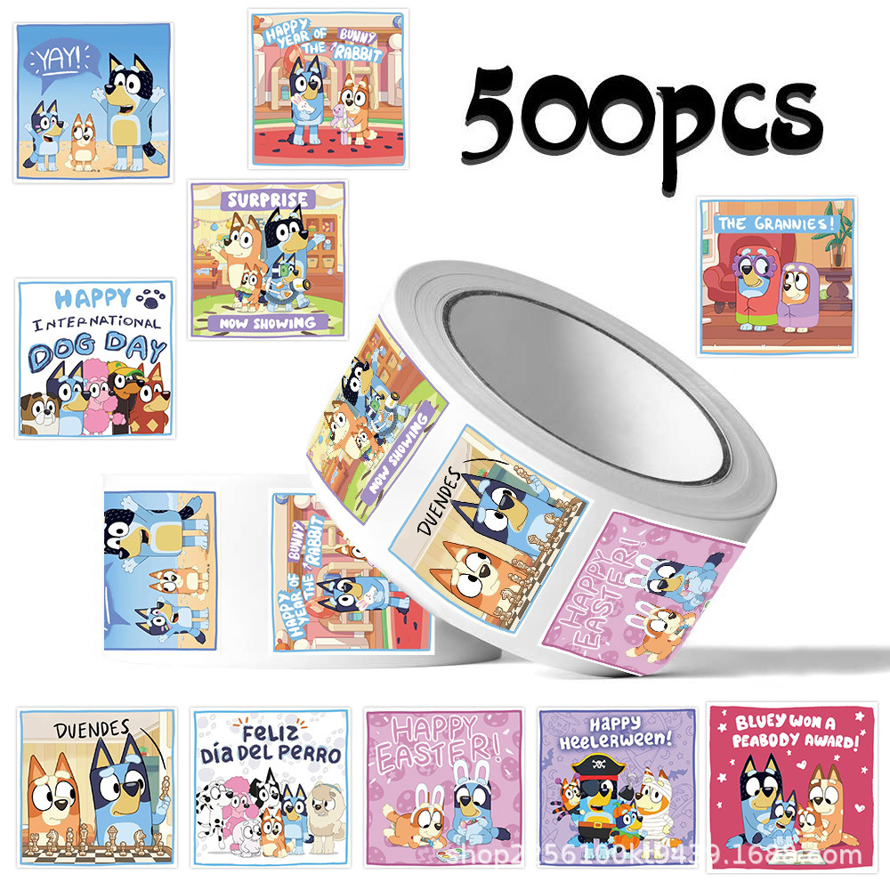 Wholesale 500Pcs/Roll Bluey St - Laptop Accessories Diy 리뷰 및 가격