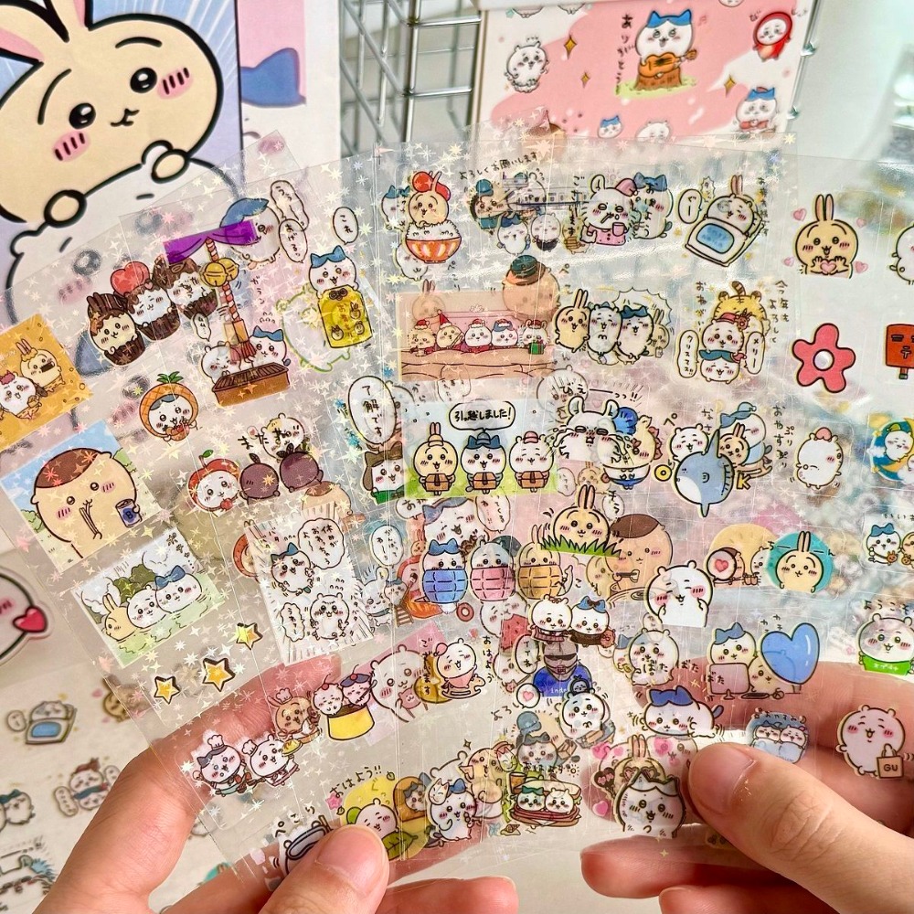 30Pcs Chiikawa Laser Stickers  - Laptop Accessories Diy 리뷰 및 가격