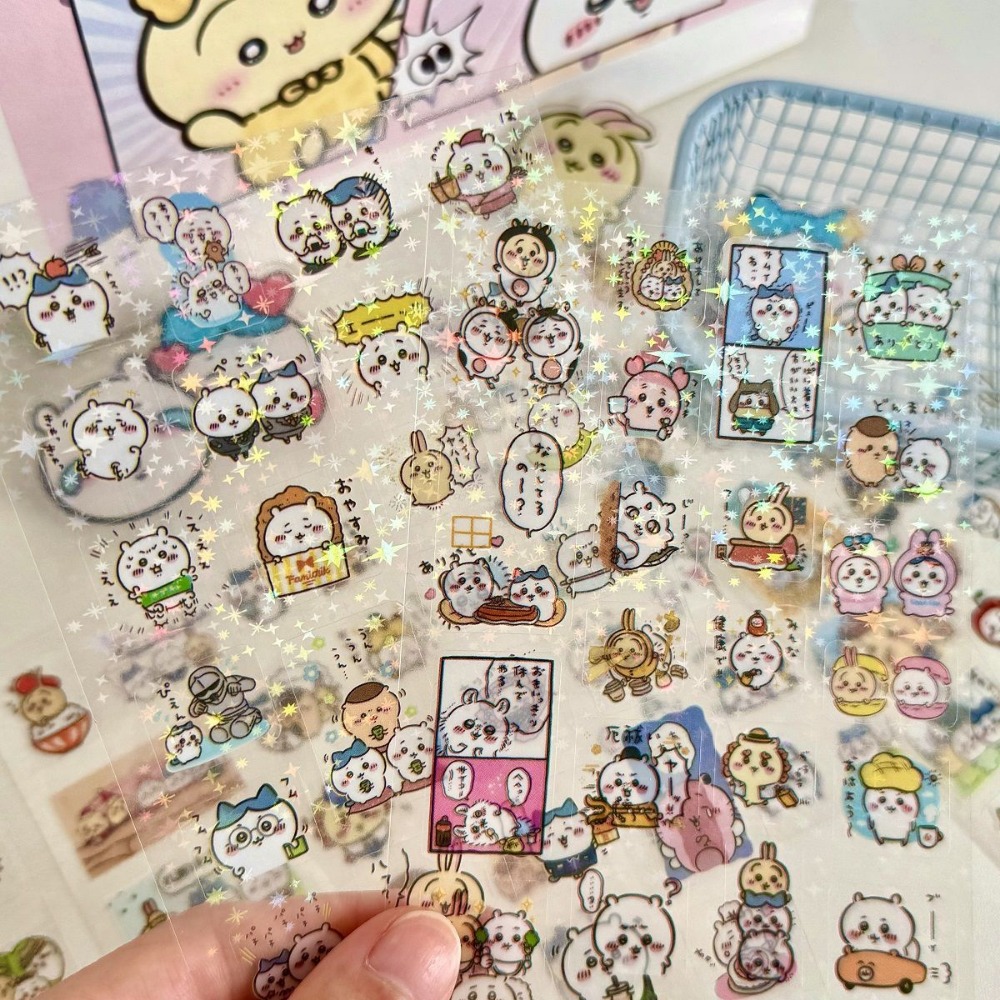 30Pcs Chiikawa Laser Stickers  - Laptop Accessories Diy 리뷰 및 가격