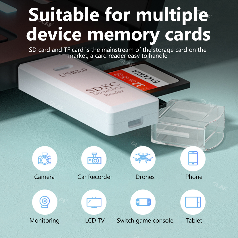2 in 1 USB 3.0/2.0 Micro SD TF - Laptop Accessories For Programmers 리뷰 및 가격