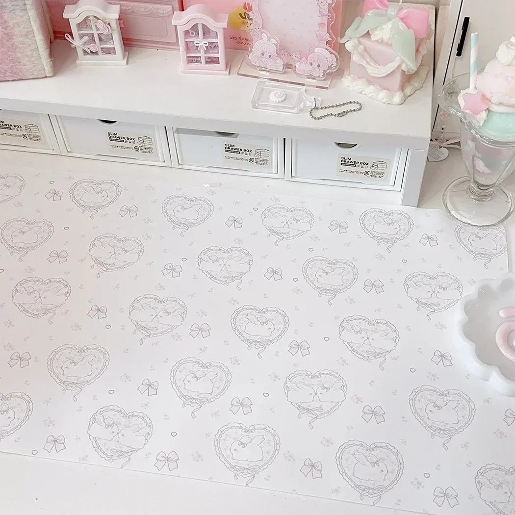 Kawaii Pink Rabbit Girl Heart  - Laptop Accessories Pink 리뷰 및 가격