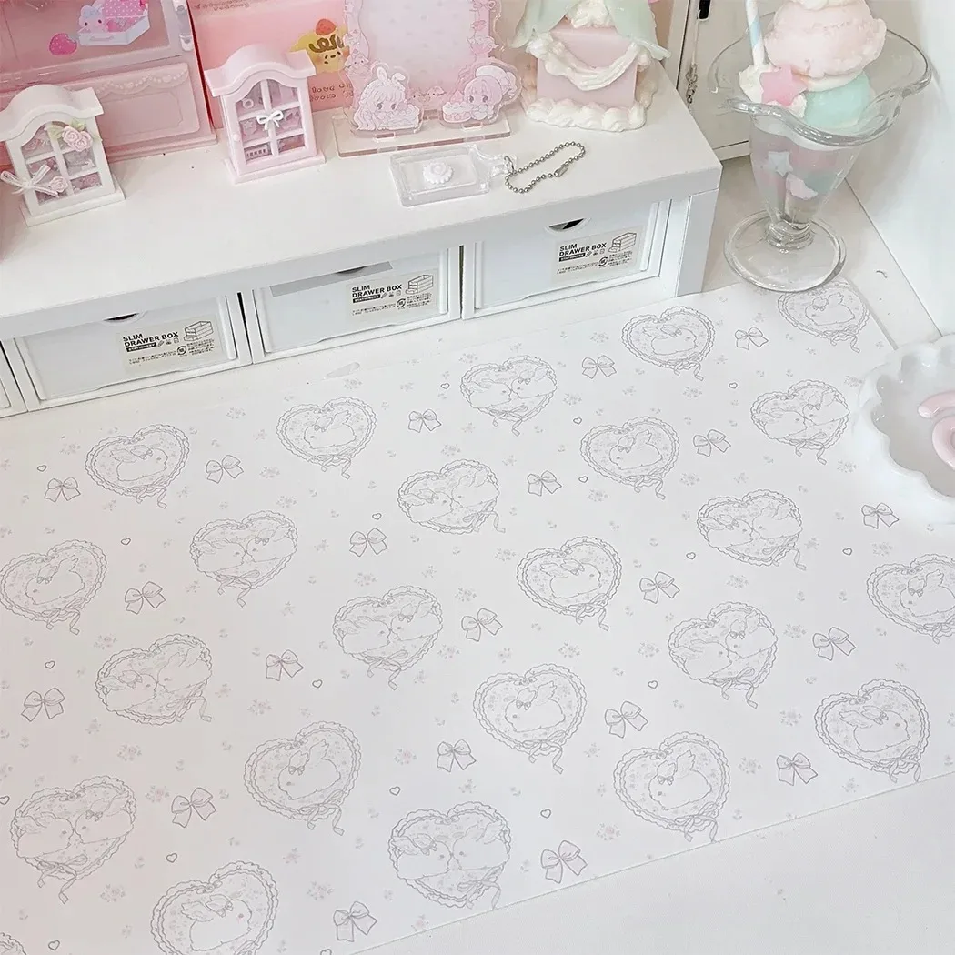 Kawaii Pink Rabbit Girl Heart  - Laptop Accessories Pink 리뷰 및 가격