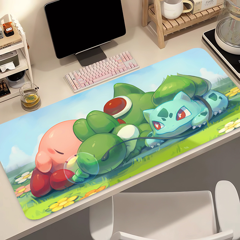 Anime Mouse Pad Pokemon Bulbas - Laptop Accessories Toys 리뷰 및 가격
