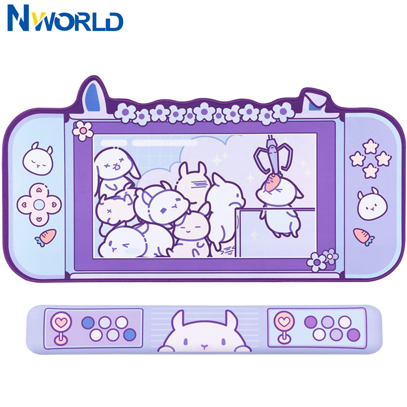 Large Kawaii Gaming Mouse Pad  - Laptop Accessories Pink 리뷰 및 가격