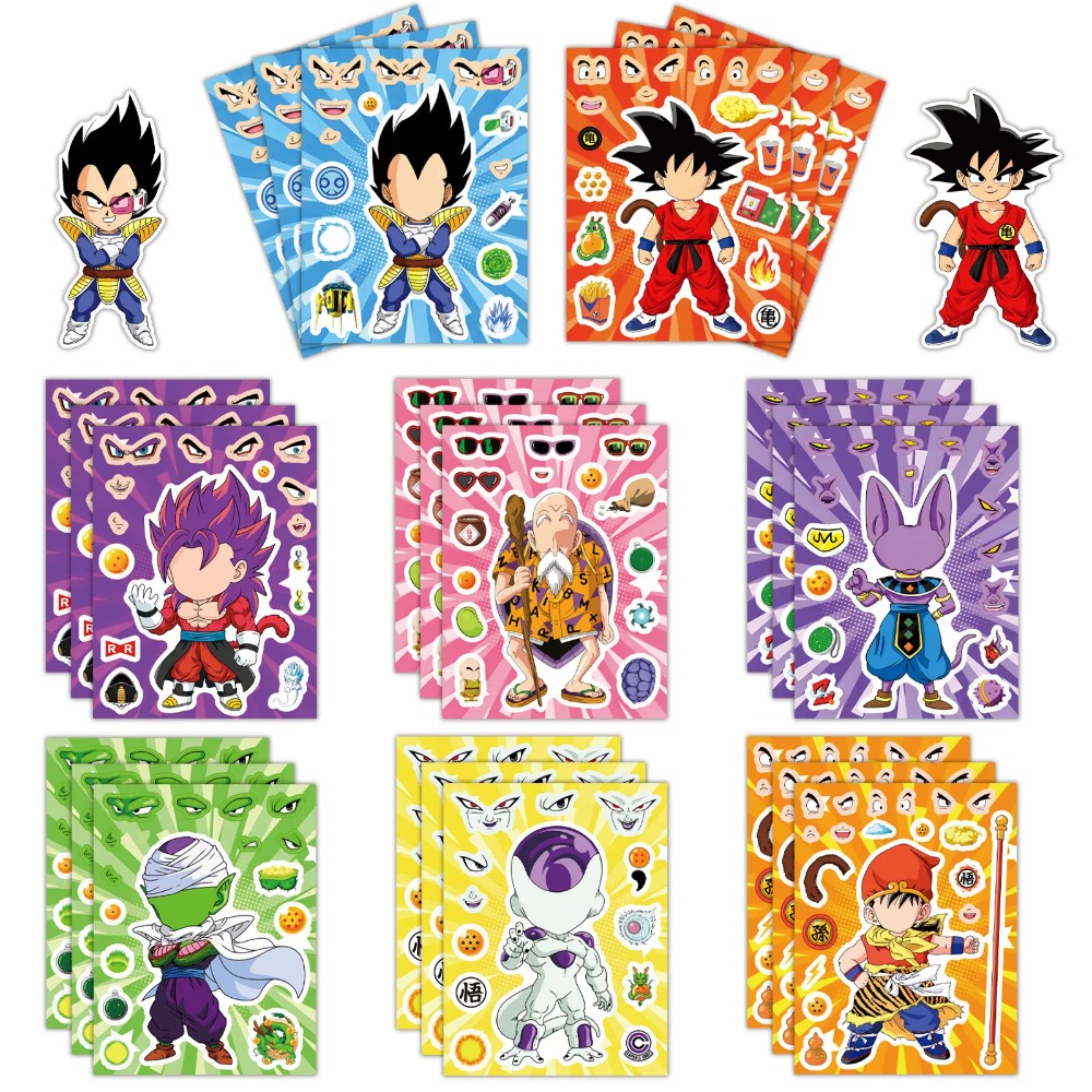 8/32Sheets Anime Dragon Ball S - Laptop Accessories Diy 리뷰 및 가격