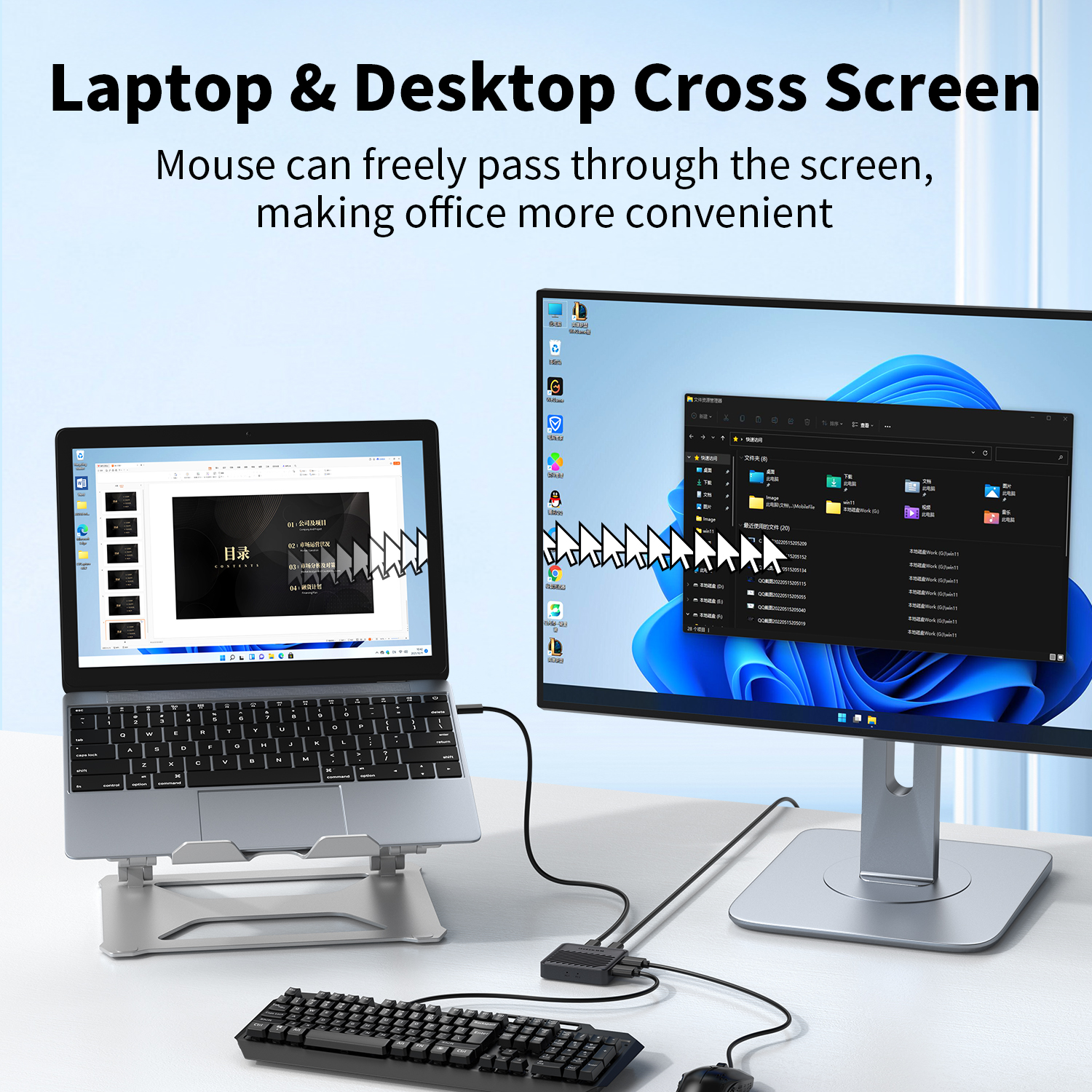 Unnlink USB KVM Switch, Two Co - Laptop Accessories Toys 리뷰 및 가격