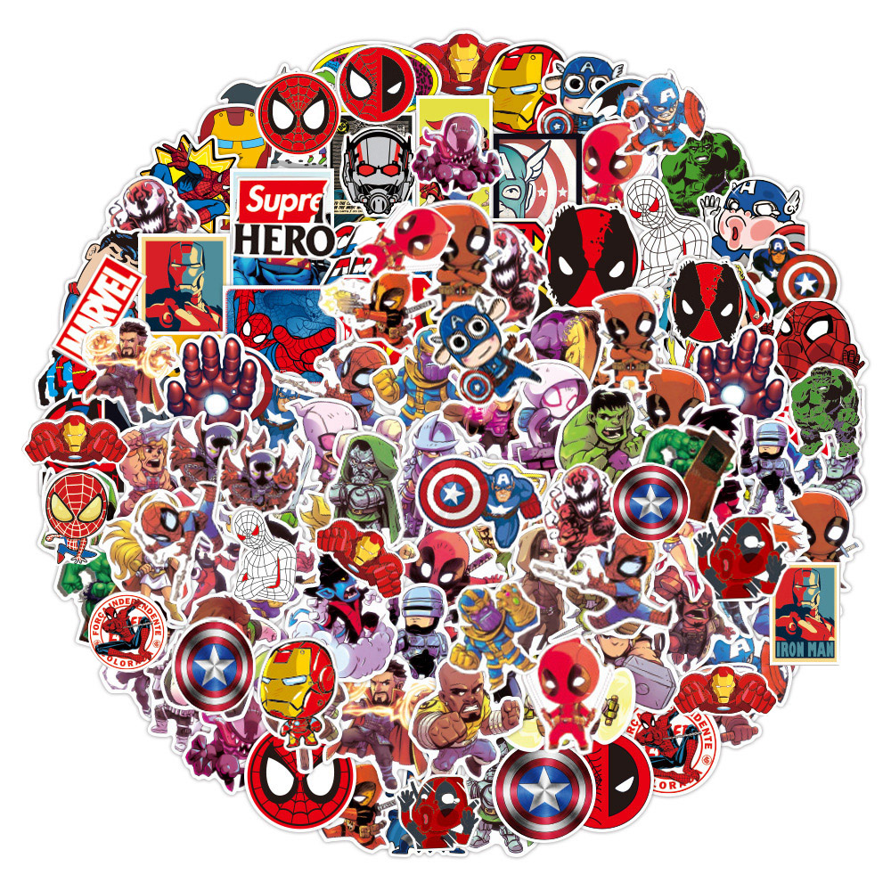 50pcs Disney Marvel The Avenge - Laptop Accessories Toys 리뷰 및 가격