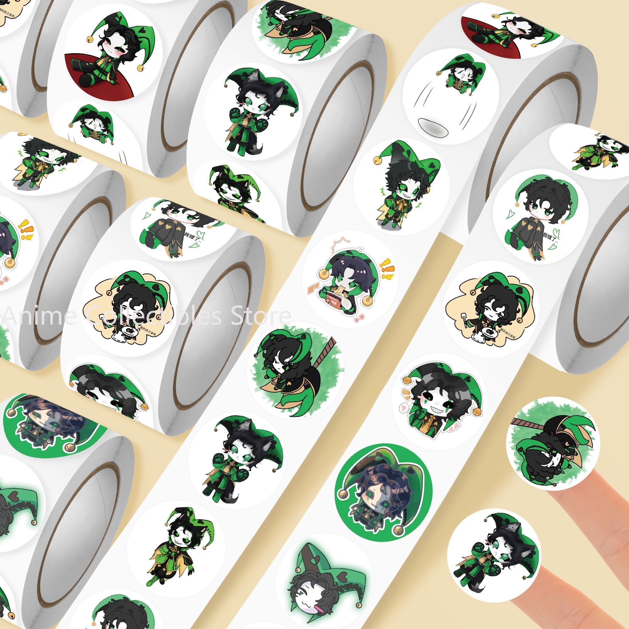 500Pc/Roll Anime The Freak Cir - Laptop Accessories Diy 리뷰 및 가격