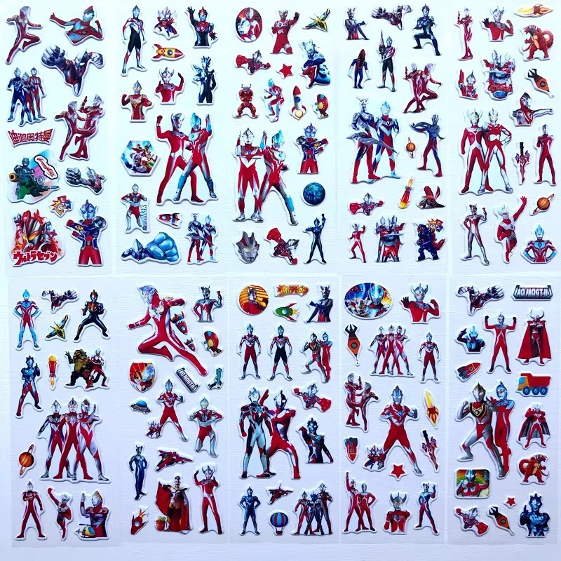 10pcs Cartoon Ultraman 3D Bubb - Laptop Accessories Diy 리뷰 및 가격