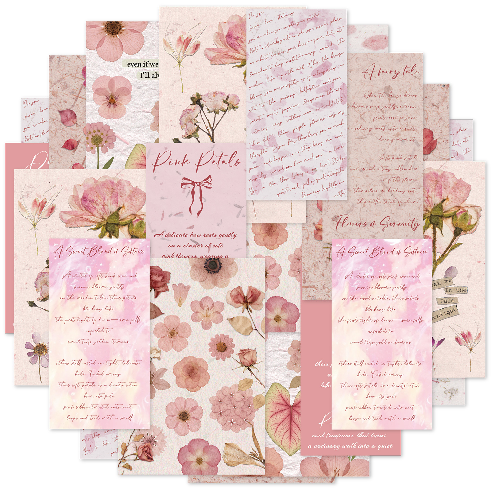 Etori Life 20Pcs Vintage Pink  - Laptop Accessories Pink 리뷰 및 가격