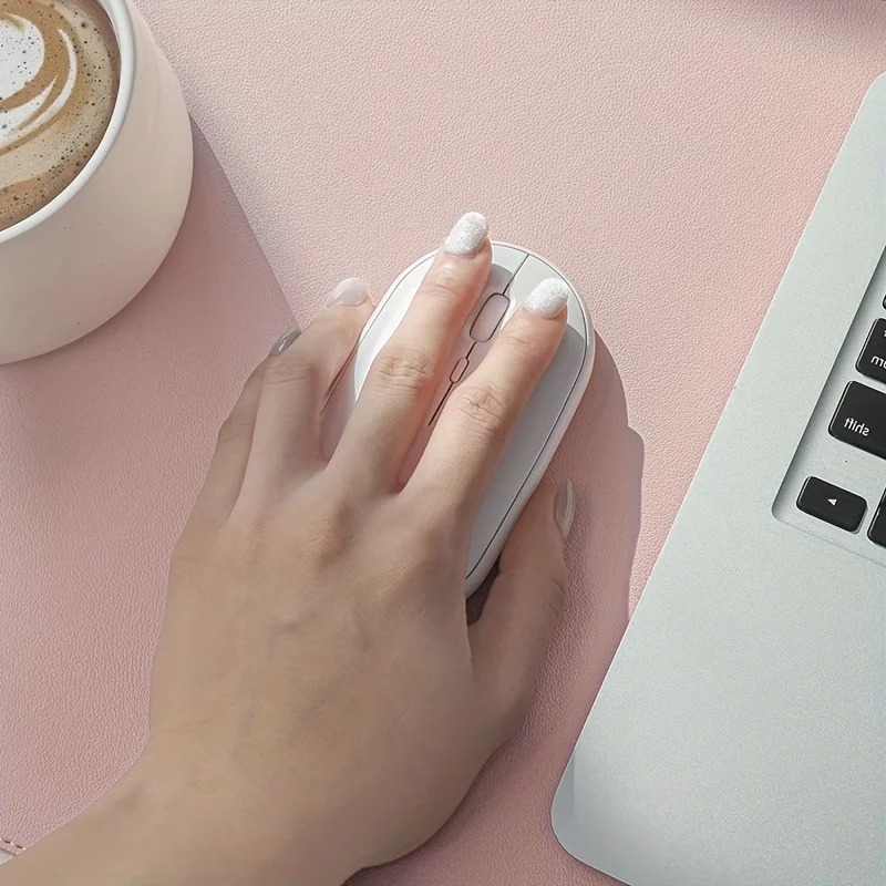 Pink Solid Color Leather Desk  - Laptop Accessories Pink 리뷰 및 가격