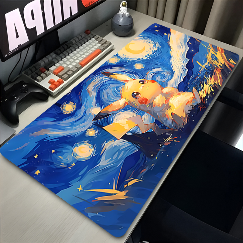 Mouse Pad P-pokemon Pikachu Co - Laptop Accessories Toys 리뷰 및 가격