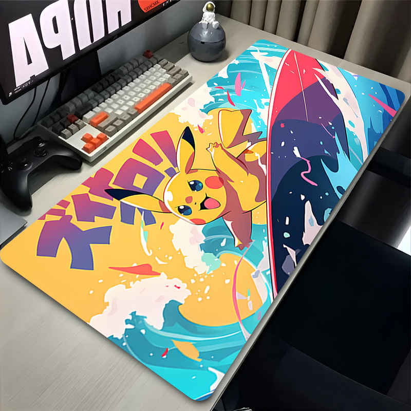 Mouse Pad P-pokemon Pikachu Co - Laptop Accessories Toys 리뷰 및 가격