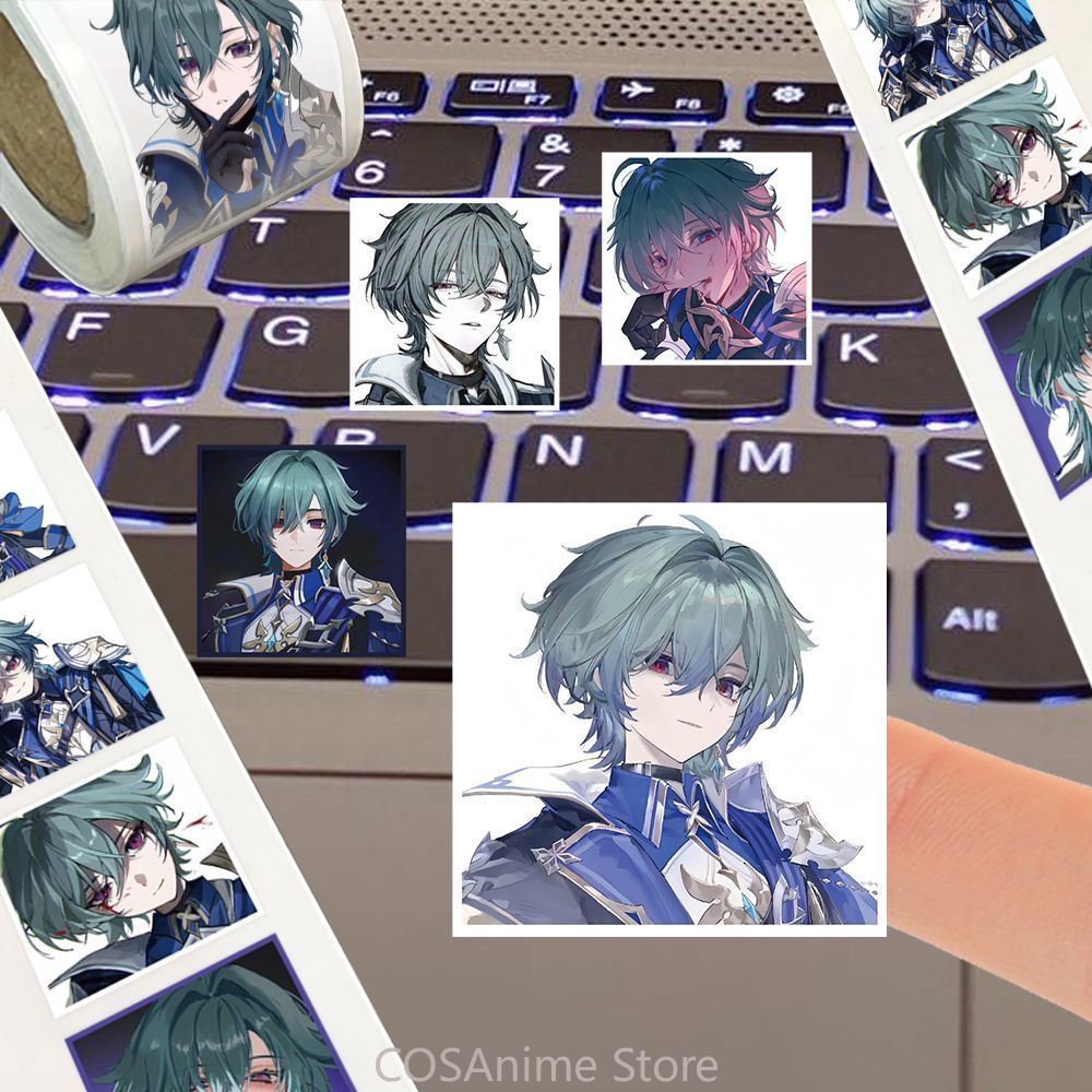 Anime Lohen Genshin Impact Q V - Laptop Accessories Diy 리뷰 및 가격
